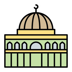 Dome Of The Rock Icon