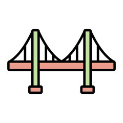 Vincent Thomas Bridge Icon