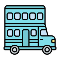 Double Decker Icon