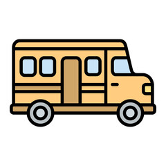 School Bus Icon