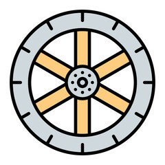 Fototapeta premium Tire Icon