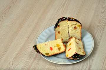 Cut pieces of Easter