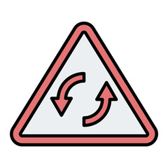 Roundabout Icon