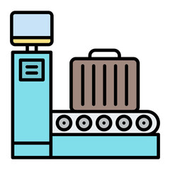 Luggage Scanner Icon