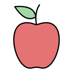 Fototapeta premium Apple Icon