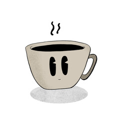 Cute coffee cartoon 2