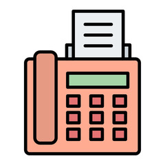 Fax machine Icon