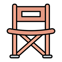 Camping Chair Icon