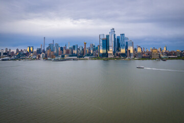 Aerial Drone of Weehawken New Jersey