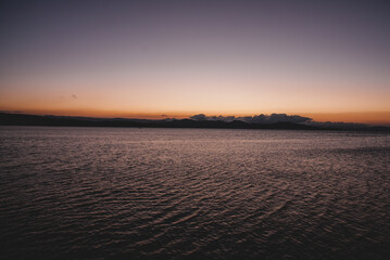 Obraz premium sunrise over the river