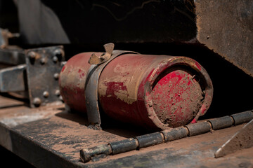 additional items on the tank armor