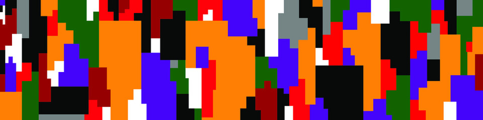 modern people - abstract vector background