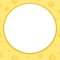Cheese vector. wallpaper. background. cheese stretch. cheese on white background. Cheese frame.