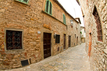 Fototapeta na wymiar Castello di Verrazzano. Chianti, Toscana, Italia