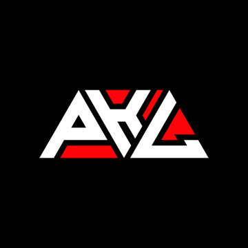 PKL triangle letter logo design with triangle shape. PKL triangle logo design monogram. PKL triangle vector logo template with red color. PKL triangular logo Simple, Elegant, and Luxurious Logo...