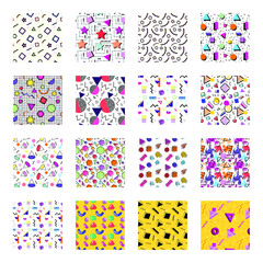 Set of Geometrical Patterns Vectors