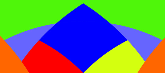 simple background with bold and unique color combination