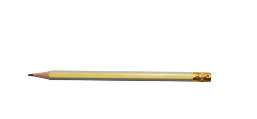 pencil isolated on white top