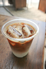 coffee, iced coffee or iced cappuccino coffee