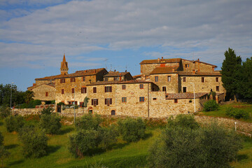 Fototapeta na wymiar San Gusmè,Chianti,Siena,Toscana,Italia