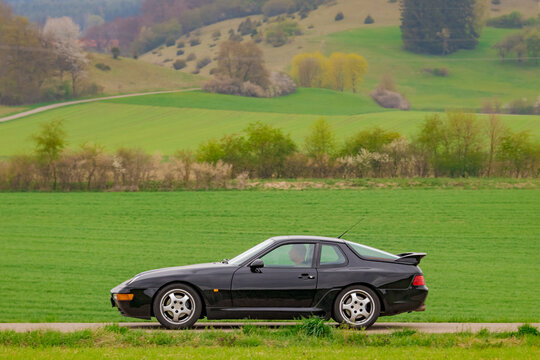 Porsche 968 CS German Oldtimer Vintage Luxury Sports Car