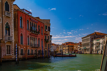 Obraz na płótnie Canvas Venice. Italy. Palaces. Sunset.