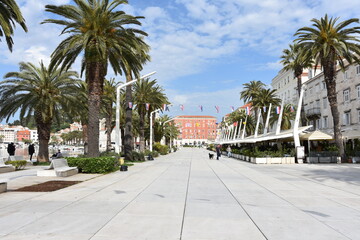 Obraz premium Croatia, Dalmatia, Split, heritage city, 