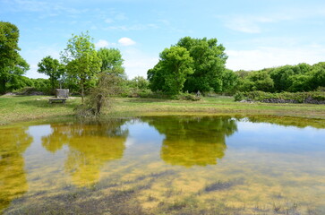 POINT D'EAU SUR LE PLATEAU DES CAUSSES DU QUERCY