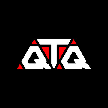 QTQ triangle letter logo design with triangle shape. QTQ triangle logo design monogram. QTQ triangle vector logo template with red color. QTQ triangular logo Simple, Elegant, and Luxurious Logo...