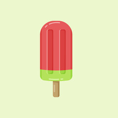 Vector illustration of ice cream