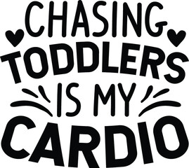 Chasing toddlers is my cardio
