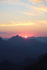 Sunrise at the Grand Canyon