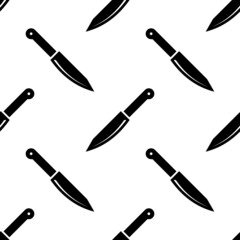 Knife Icon Seamless Pattern M_2205001