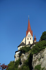 Fototapeta premium Basilika in Rankweil