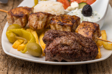 greek souvlaki