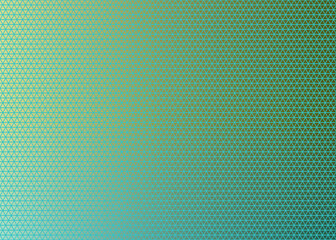 Abstract color Low-Polygones Generative Art background illustration