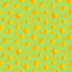 Kids seamless stars pattern for fabrics and textiles and packaging and gifts and wrapping paper and hobbies