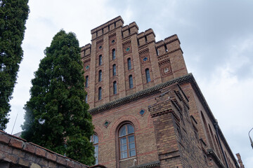 National University of Chernivtsi, Ukraine, Beautiful historical bricks building