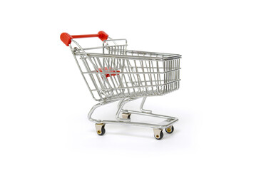 Chariot de supermarché miniature