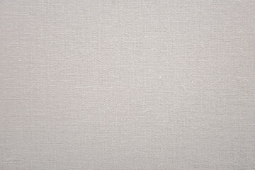 Textured fabric background in white color