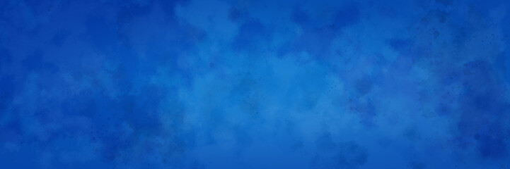 Elegant rich blue background color with old vintage texture grunge, dark blue paper or wall banner design, luxury wallpaper in solid blue