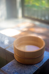 日本の温泉　露天風呂