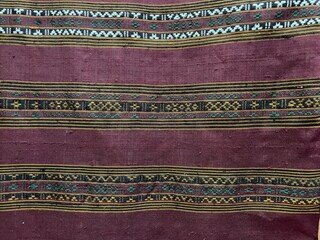 Fabric pattern design from Thai wisdom art.