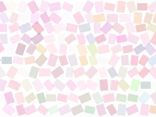 Background made of transparent, colorful rectangles