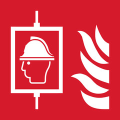 ISO 7010 F017 Firefighters’ lift