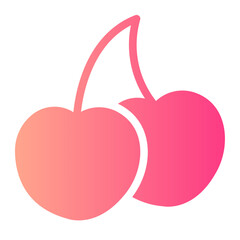 cherry gradient icon