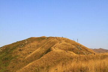 a Beautiful Mountains In Kai Kung Leng, hong kong