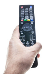 TV remote control.