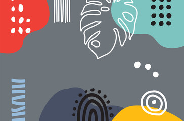 abstract space grey background element concepts art design