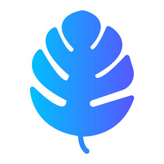leaf gradient icon